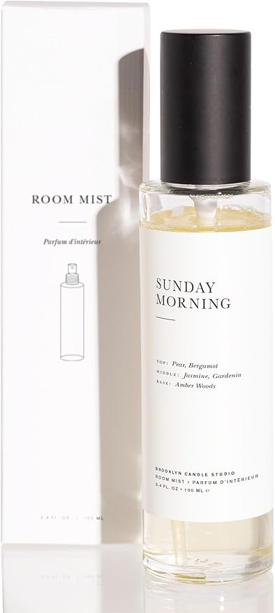 Brooklyn Candle Studio Sunday Morning Room Mist - Long Lasting Fragrance Spray for Body & Linens,... | Amazon (US)