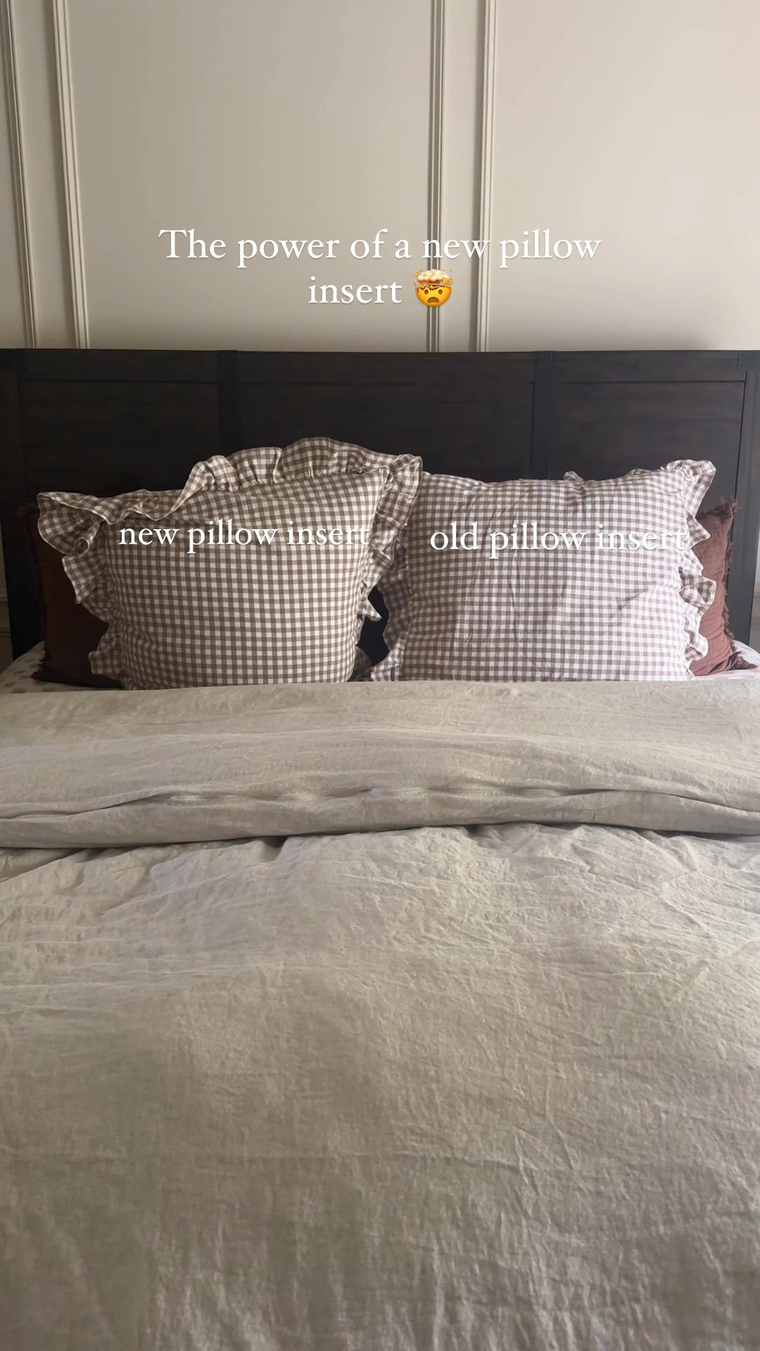 The power of a new pillow insert! 
Comes in a pack of 2 and has multiple sizes! Great price for the quality! 


Pillow inserts, karate chop pillow inserts, ruffle pillowcases 

#LTKfindsunder50 #LTKhome