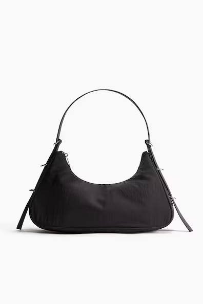 H & M - Nylon Shoulder Bag - Black | H&M (US + CA)