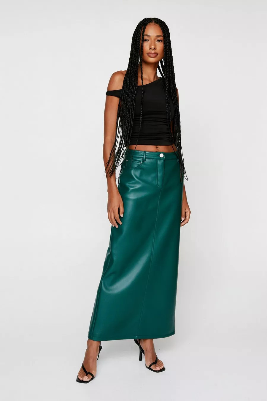 Premium Faux Leather Maxi Skirt | Nasty Gal UK (+IE)