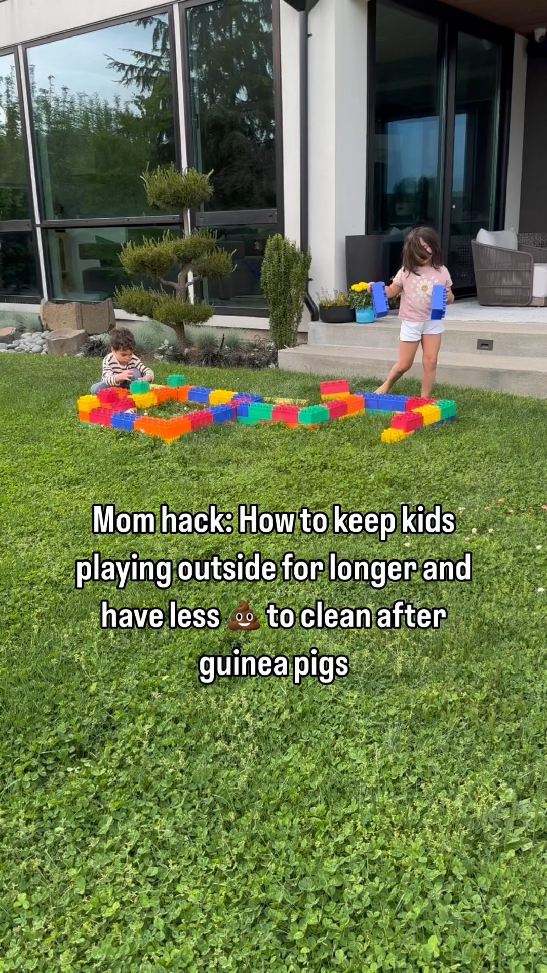 These jumbo blocks are my kids favorite toy! They play with them inside everyday and now when it’s warmer outside as well! They are sturdy, lightweight and very durable! Great quality 👌
💯 recommend! Perfect open end play 🙌 

#LTKKids #LTKHome #LTKGiftGuide