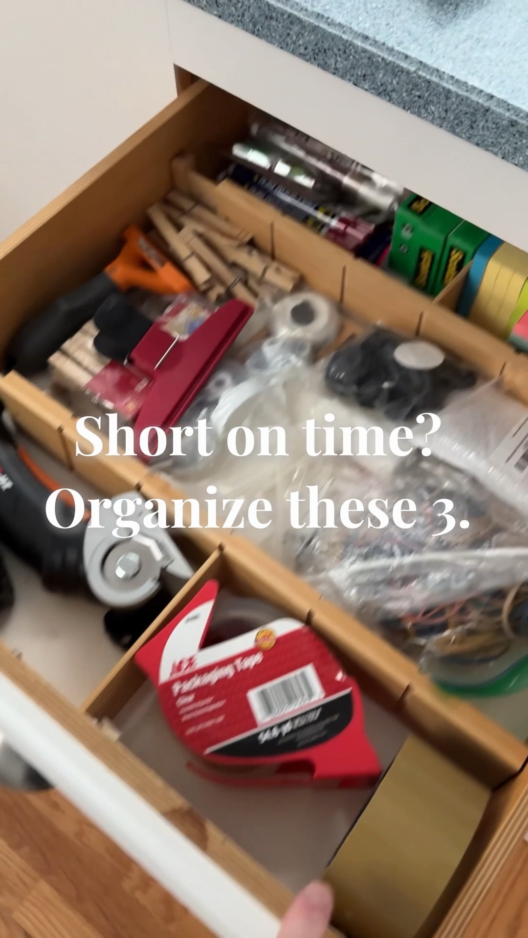 If you only have time to organize a few things, start here: the junk drawer, pantry staples, and under the sink. 
 
These are the tools I use to keep those spaces simple and easy to maintain.
 
🏠 I share real-life decor, home finds, and organization for spaces that are pretty, not perfect. 💫
 

#LTKhome