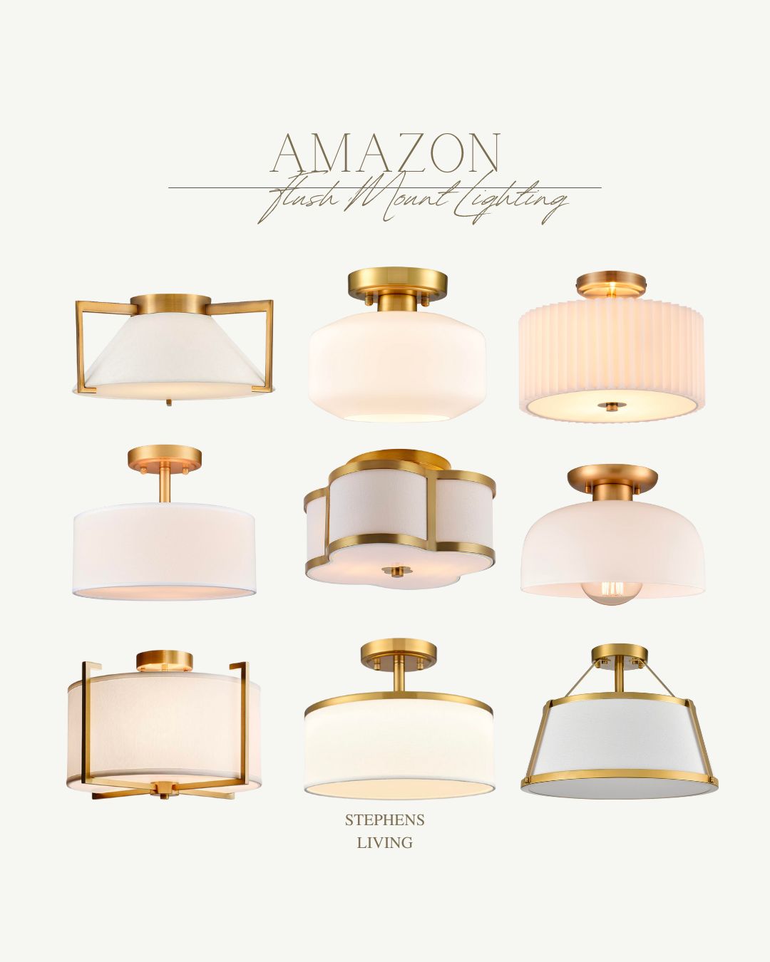 Amazon Flush Mount Lighting | Amazon (US)