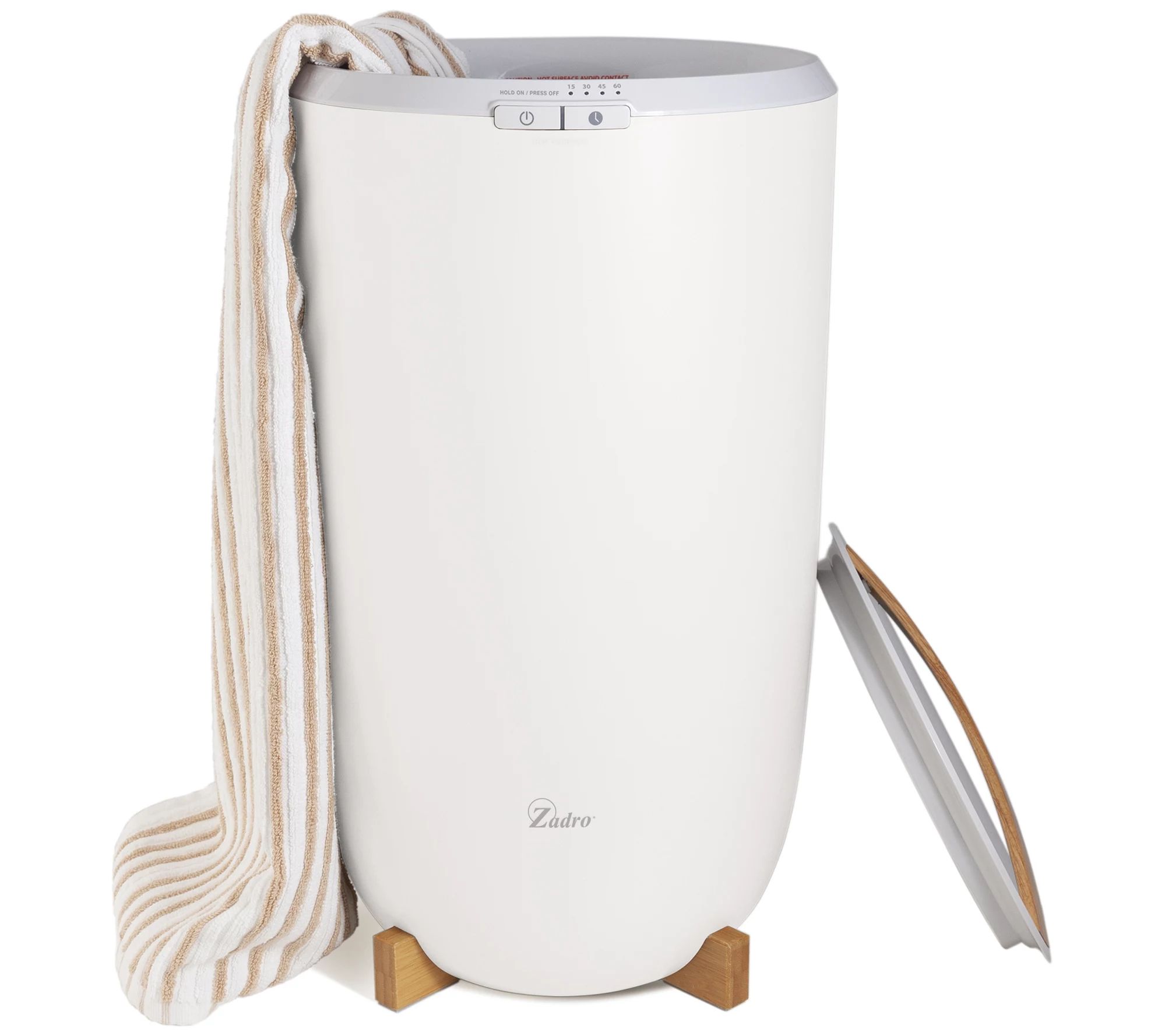 Zadro Ultra Large White Towel Warmer | QVC