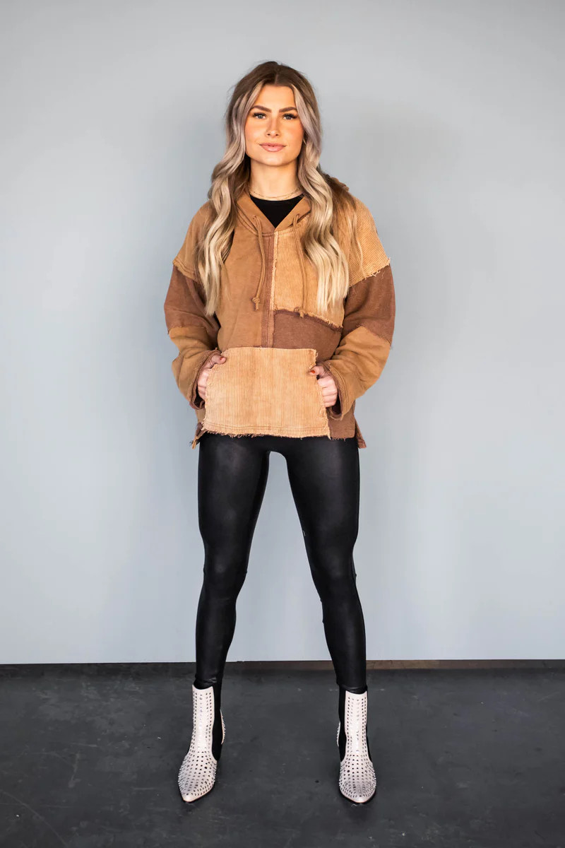 Don't Just Exist Brown Pullover | Apricot Lane Boutique