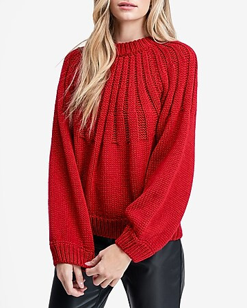 En Saison Puff Sleeve Sweater | Express