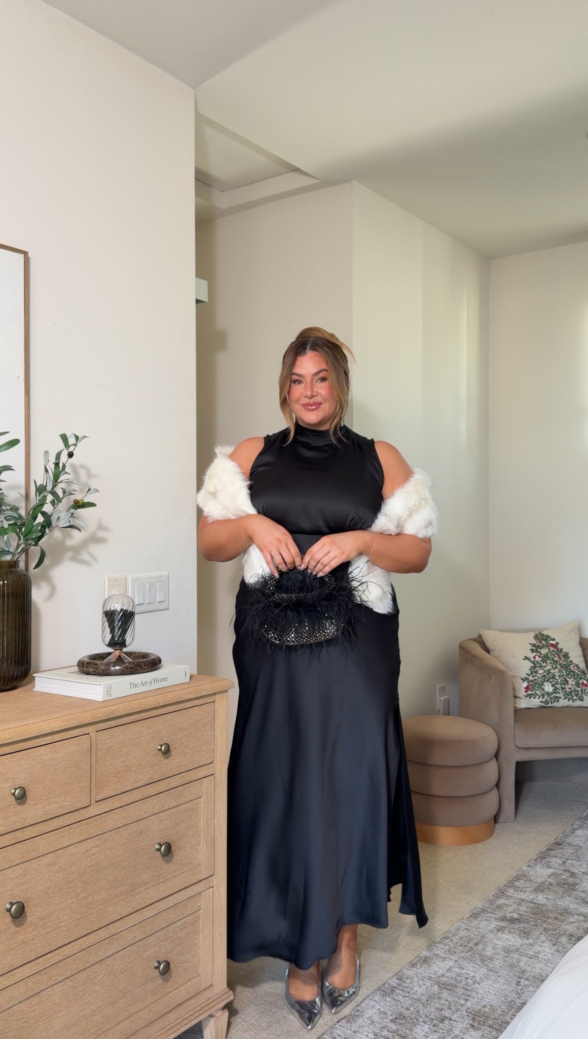 Holiday party outfit or winter wedding guest dress from lulus ✨ wearing this dress in a 1X 

#LTKWedding #LTKMidsize #LTKHoliday