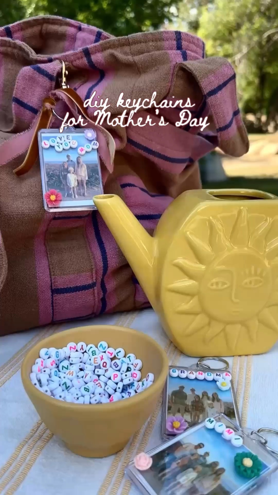 Diy keychains for Mother’s Day! ✨💖🫶🏻🌸

#LTKMothersDay #LTKSeasonal #LTKootd