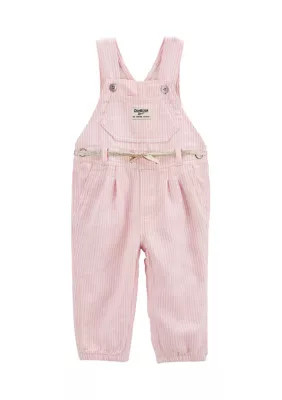 OshKosh B'gosh Baby Girls Knit Overalls | Belk