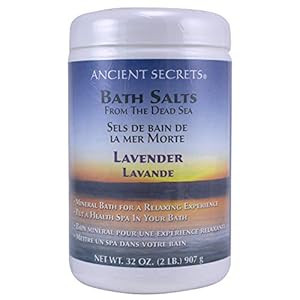 Ancient Secrets Mineral Baths, Aromatherapy Dead Sea, Lavender, 32 oz (2 Lbs) 908 G (Pack of 2) | Amazon (US)