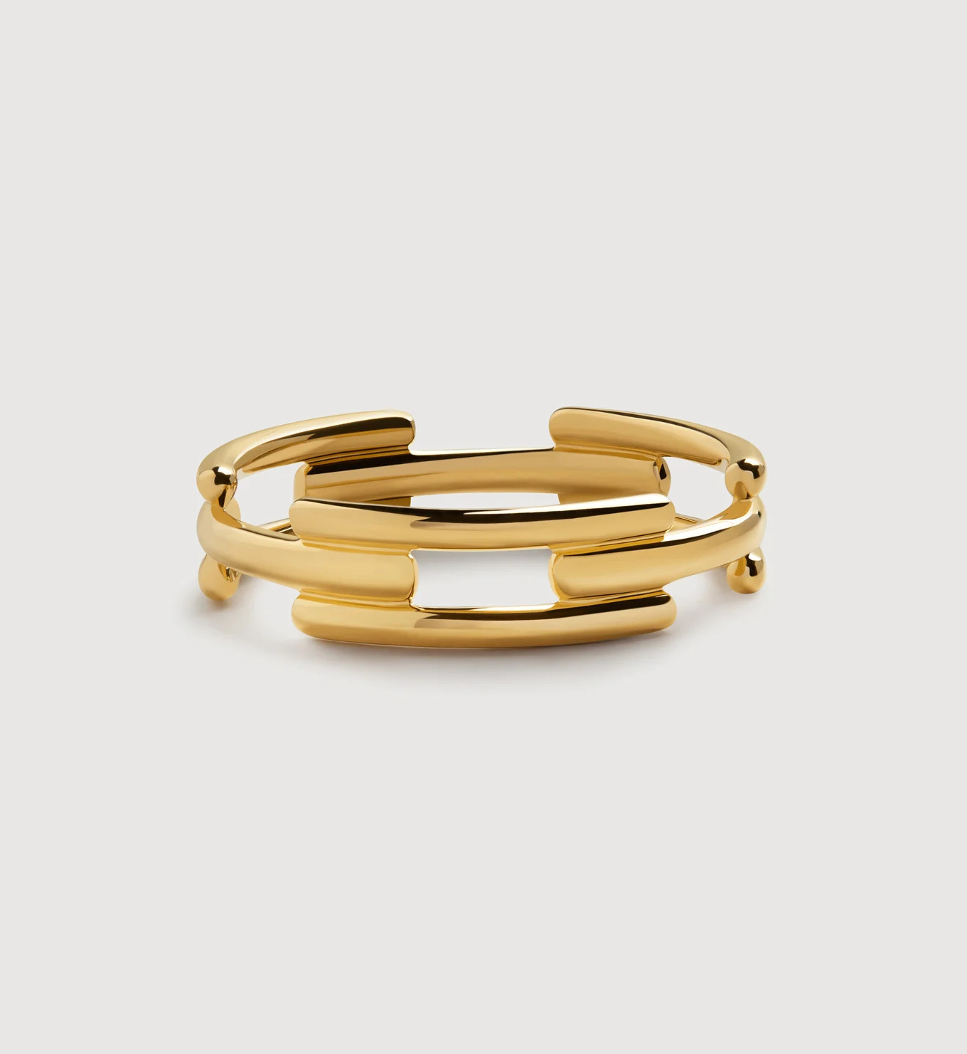 Signature Link Stacking Ring | Monica Vinader (Global)