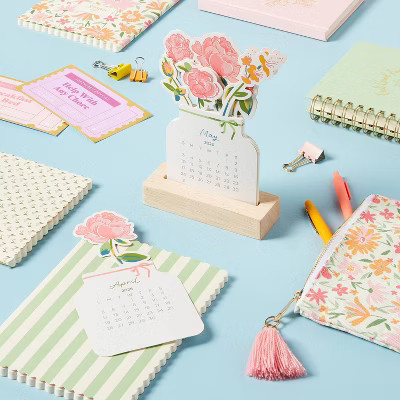 Mother's Day Mini Desk Calendar Bouquet - Spritz™ | Target