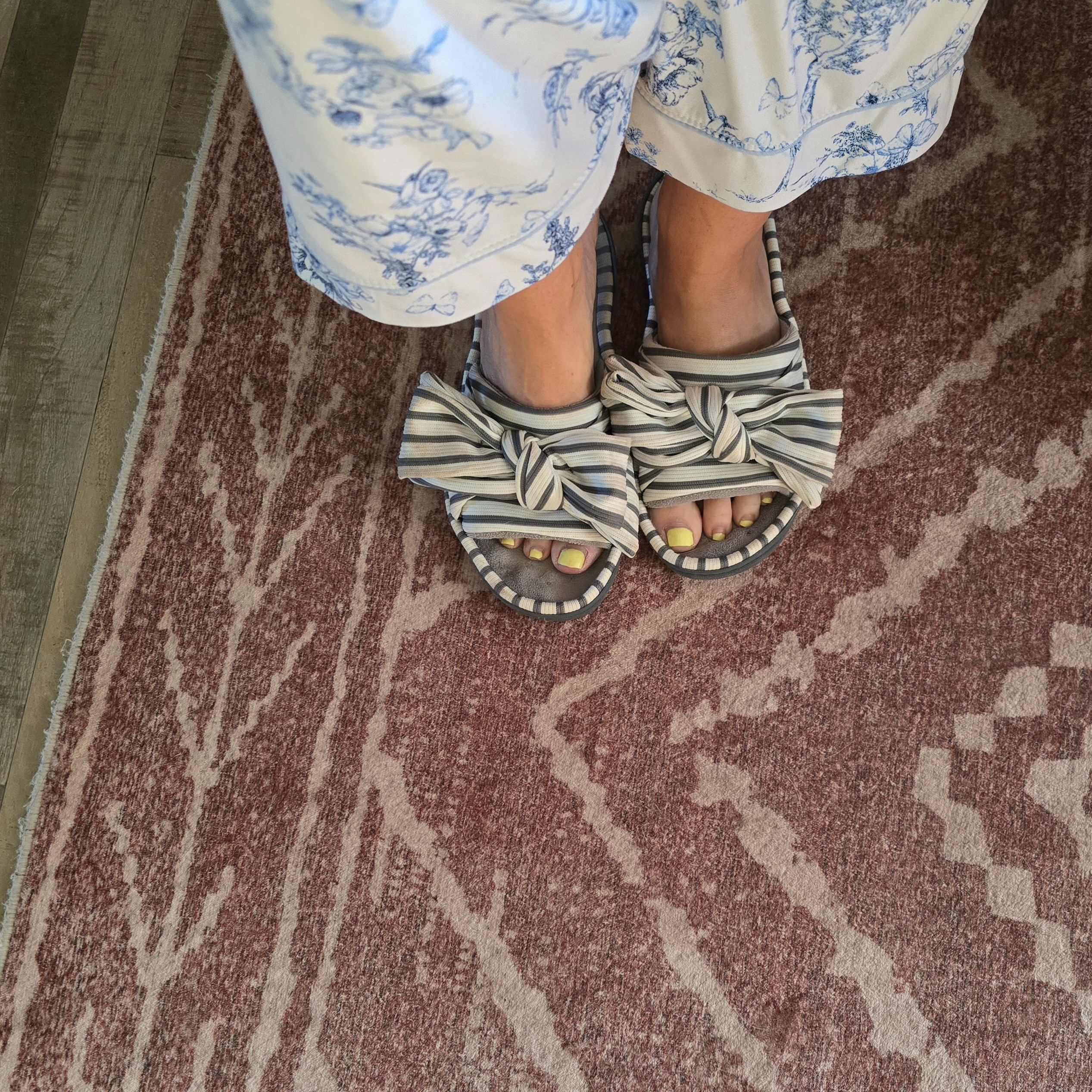So many questions on my slippers I love these, prefect for the warm summer days. Different patterns are available. 

#LTKmomlife #LTKselfcare #LTKU