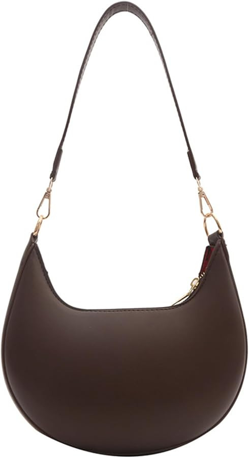 PURPLELILY 2024 Shoulder Bags Crescent Bag Fashion Armpit Bag for Girl Women Handbag Underarm Bag | Amazon (US)