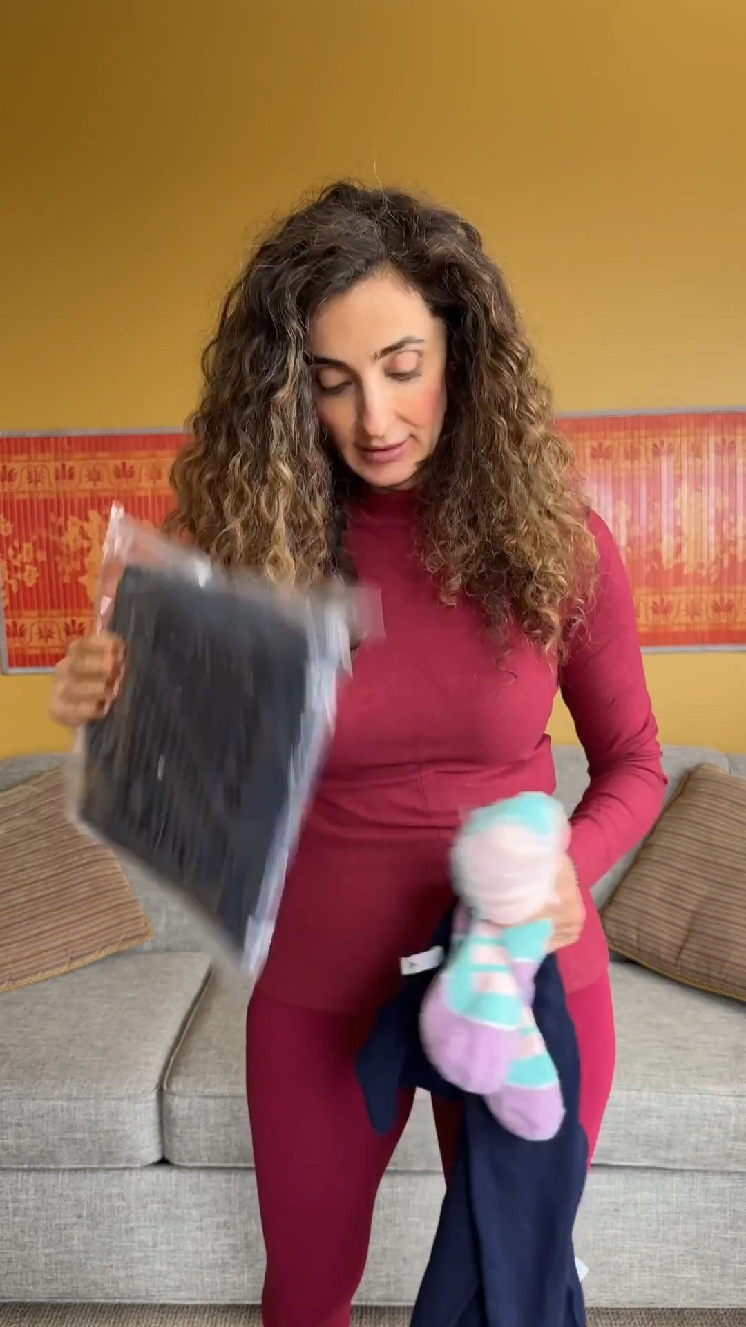 Layering to be outside at a ski resort with below 0 temperatures. Wearing Amazon fleece lined leggings and top in size small. Snow pants in size small. 

#LTKTravel #LTKmomlife #LTKdayinmylife