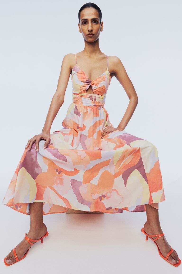 Gathered-waist Maxi Dress | H&M (US + CA)