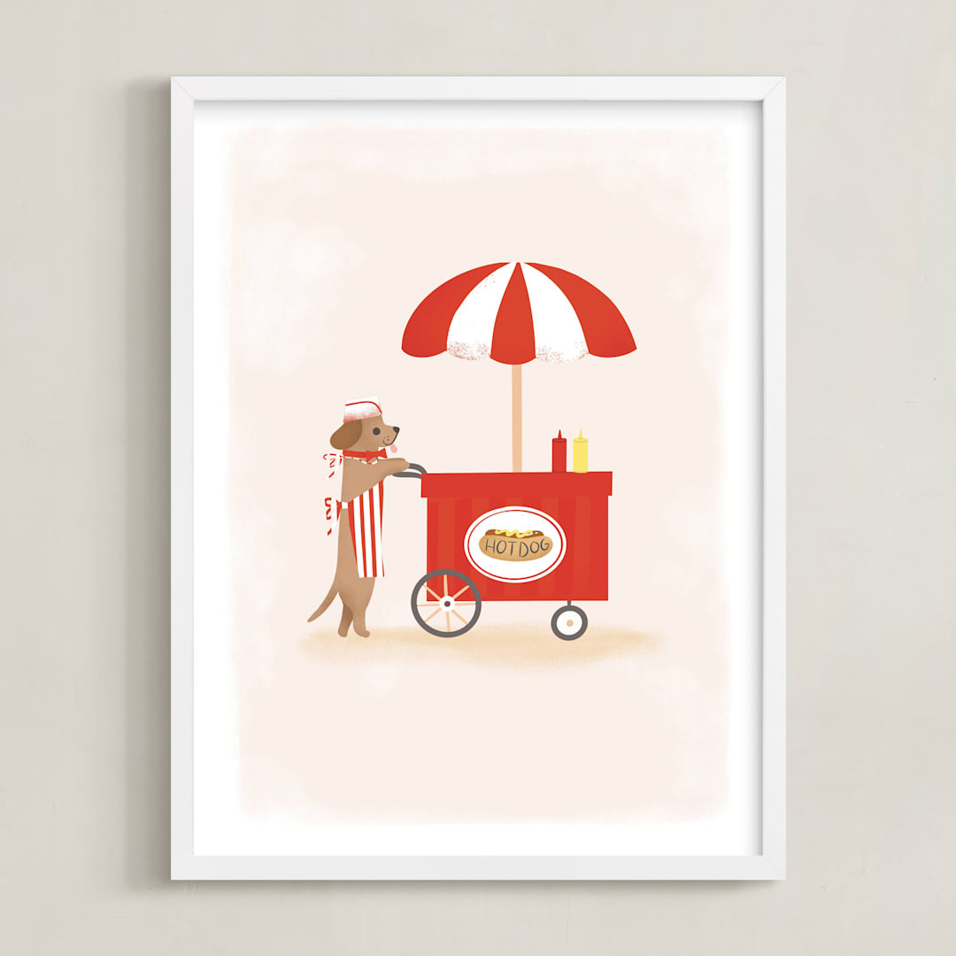 Hot Dog Cart | Minted