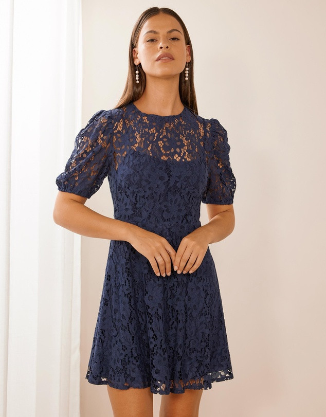 Jaimie Lace Mini Dress | THE ICONIC (AU & NZ)