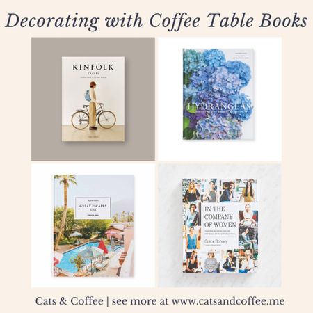 The Best coffee table books for decorating - Now that we have more space in our new house, I am looking to expand my coffee table book library. I've found some great options and wanted to share my findings with you. Here, I am sharing some of the best coffee table books for decorating I found in my searches!

#LTKfamily #LTKtravel #LTKhome