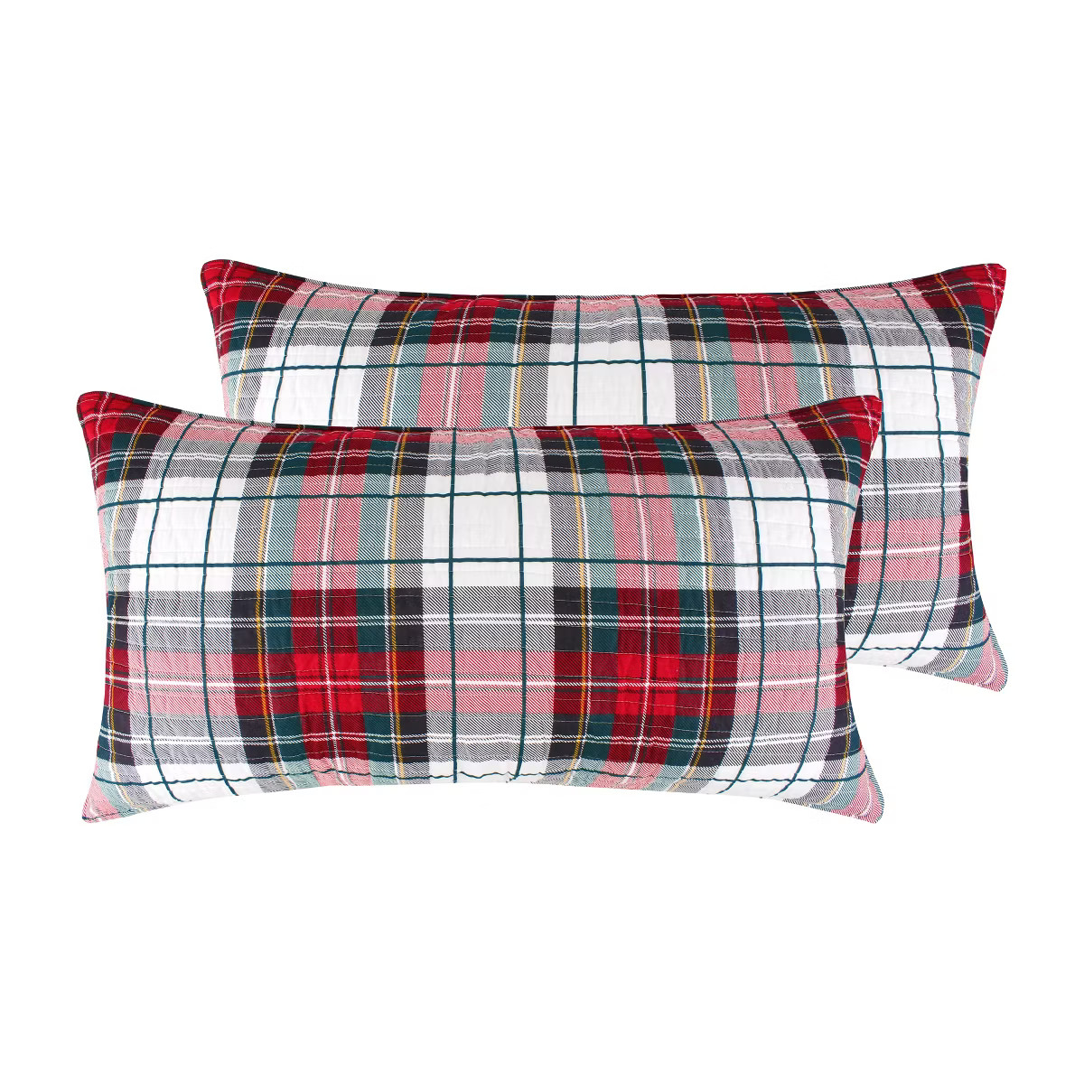 Spencer Plaid King Sham 2pk - Levtex Home | Target