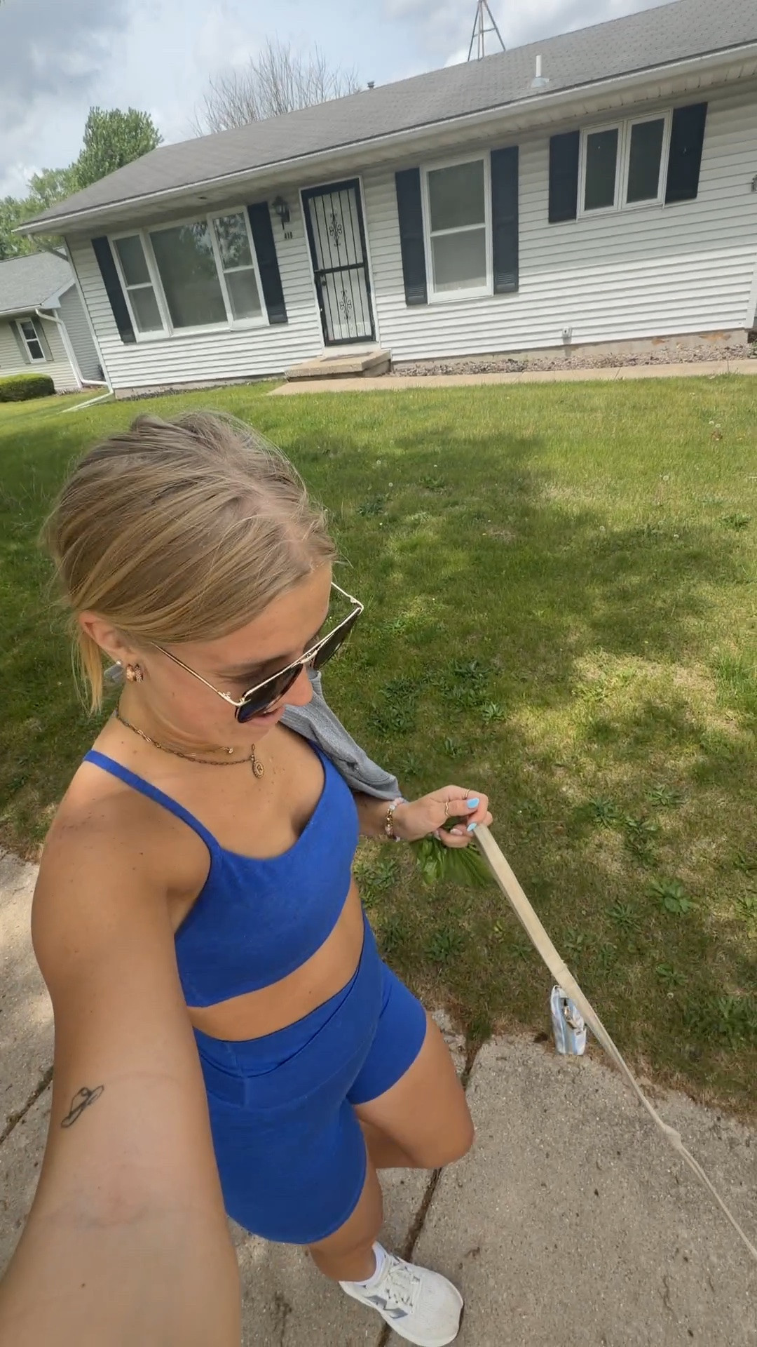 Today’s OOTD & workout fit—05.18.26 💙🏋🏼‍♀️ 🏃‍♀️💨

ALMOST EVERYTHING IS 50% OFF AT OLD NAVY RIGHT NOW… runnnnn 💙💙💙

Small in biker shorts from Old Navy
Medium in sports bra from Old Navy
9 in white New Balance running shoes from @DSW 

Old Navy sets, workout outfits, running outfits, Old Navy finds, Old navy fashion, Old Navy CouldComfy, blue sets, Old Navy biker shorts, sports bras, running shoes, New Balance shoes, Old Navy finds, Old Navy style, Old Navy fashion, Old Navy deals, outfit of the day, watch now, Old Navy sale, sale at Old Navy

#LTKSaleAlert #LTKActive #LTKootd