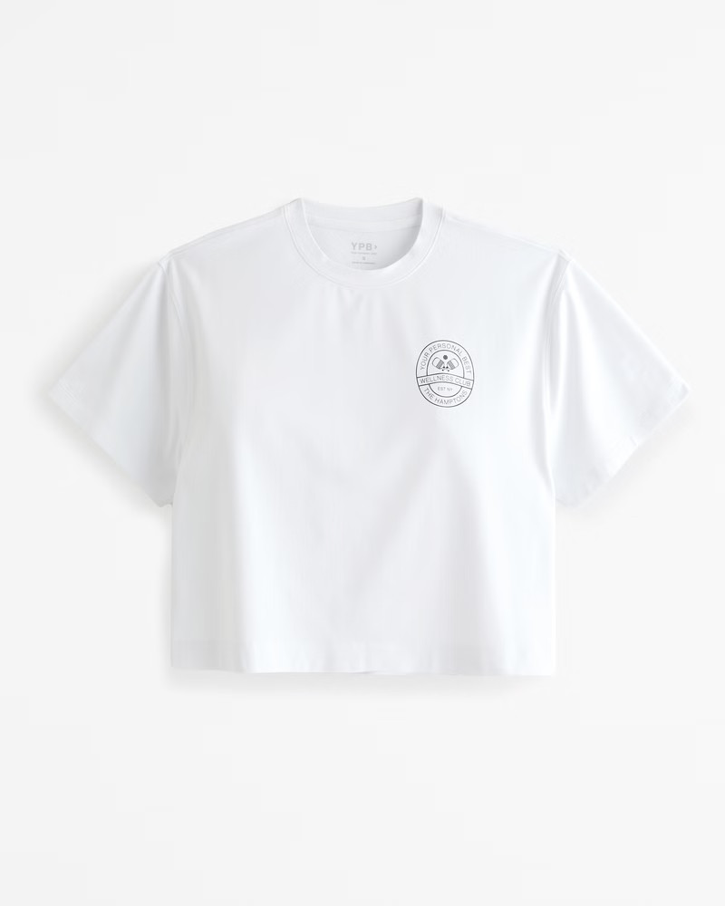 YPB Active Cotton-Blend Easy Graphic Tee | Abercrombie & Fitch (US)