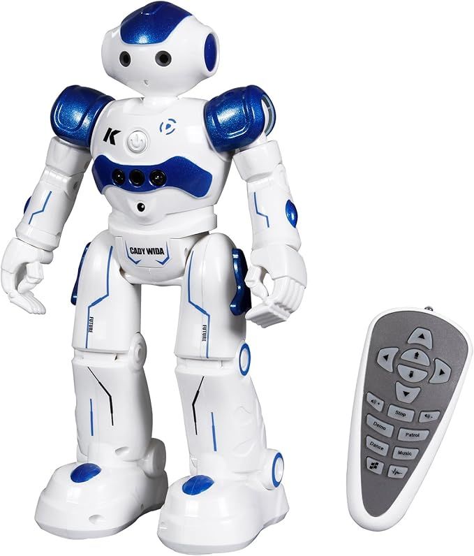 Toch RC Robot Toy, Programmable Smart Infrared Sensing Robot for Kids Birthday Gift Present, Blue | Amazon (US)