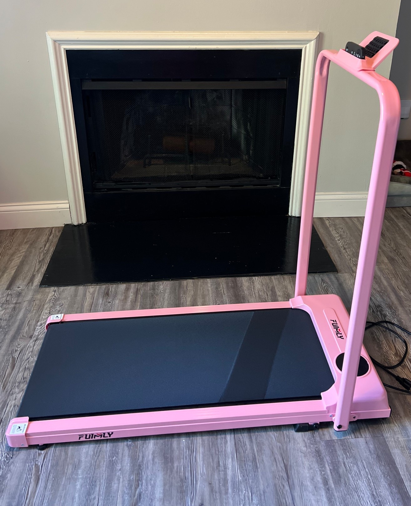 Loving my pink walking pad. So convenient and easy to store away.
💗💗💗

#fitness #fitnessgoals #walkingpad #pink 

#LTKfitnessgoals #LTKdayinmylife #LTKselfcare
