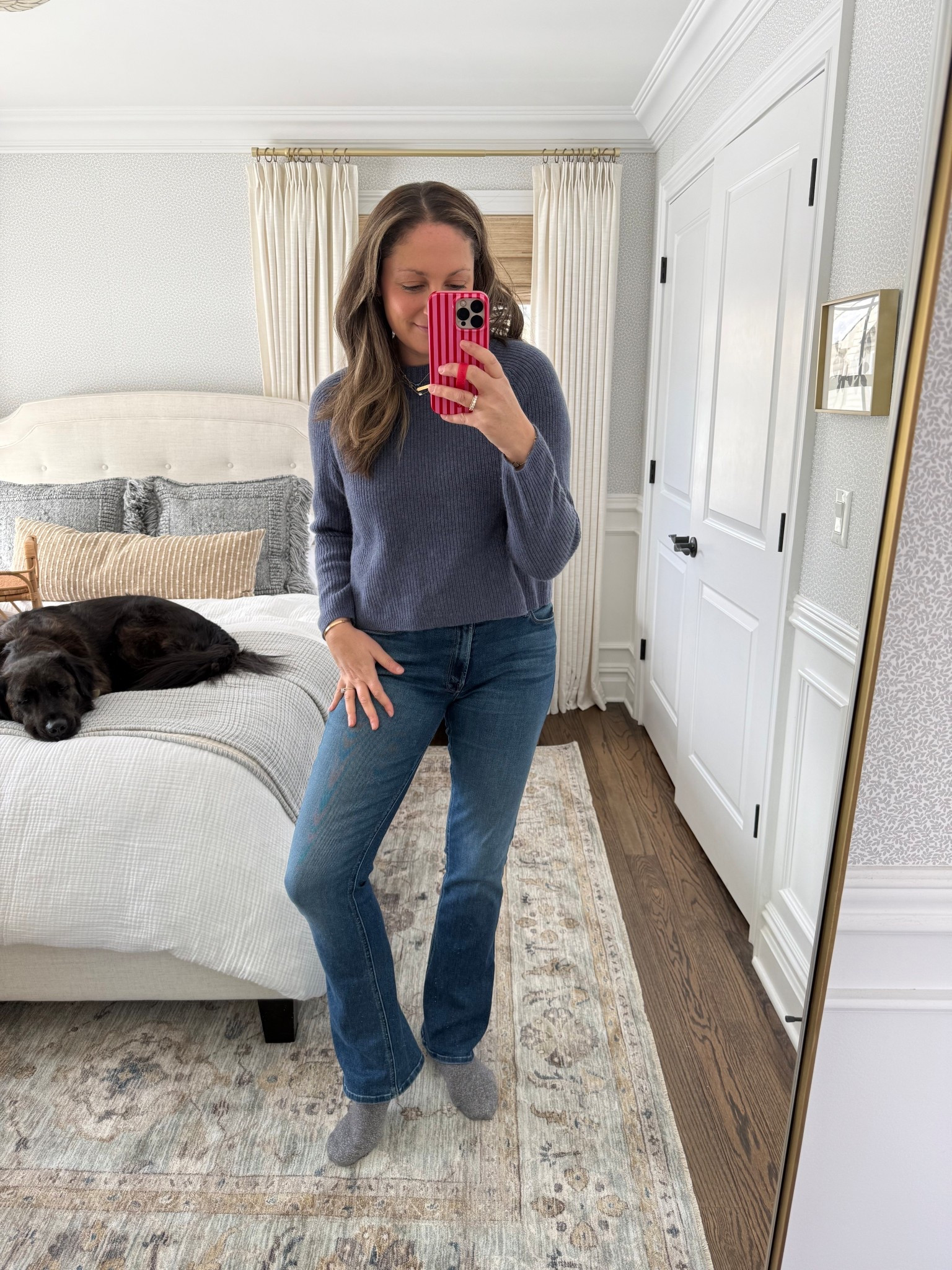 This Quince fisherman’s cashmere sweater is incredible! I own it in a few colors and the quality and price can’t be beat. Paired with a fab pair of jeans and my everyday jewelry. 

Linking all of our bedroom furniture too!!

#LTKSaleAlert #LTKootd #LTKHome
