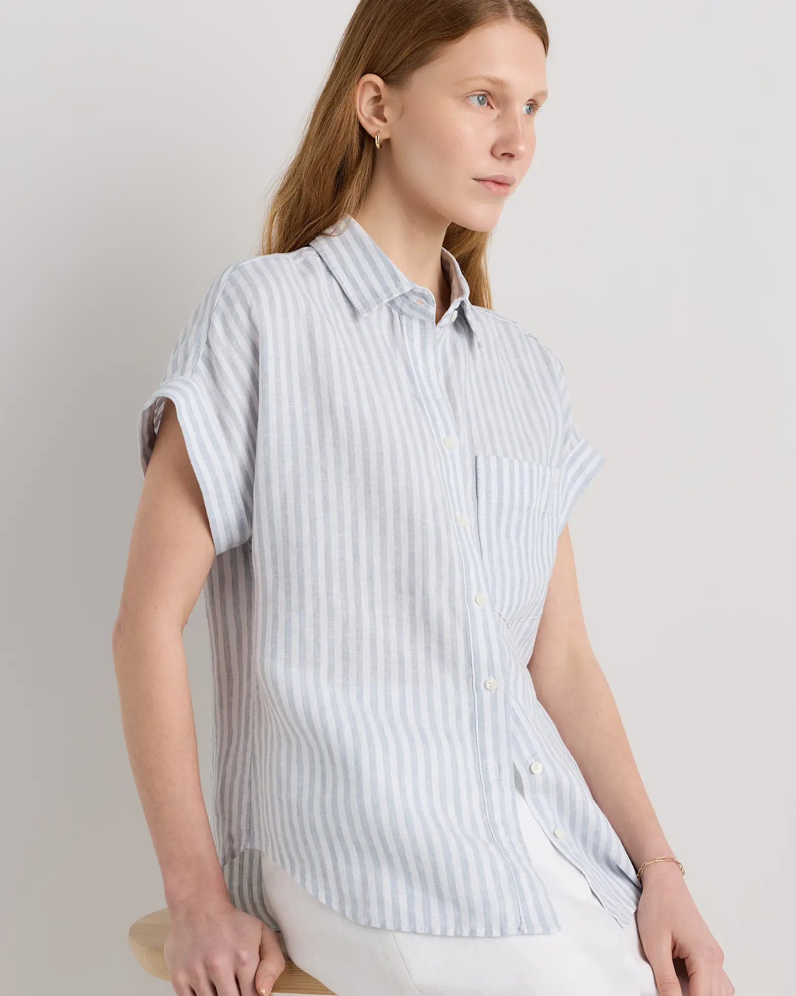 100% European Linen Camp Shirt | Quince