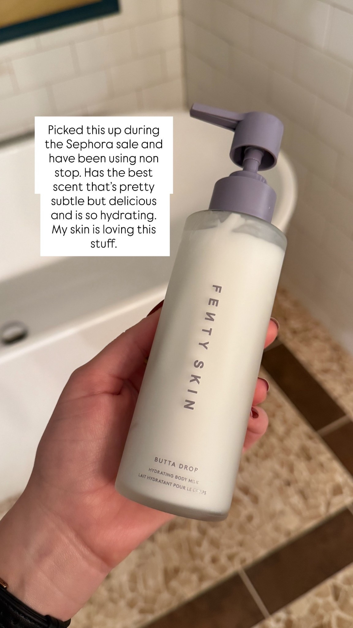 Such a great body lotion - subtle but delicious scent and SO hydrating 

#LTKFindsUnder50 #LTKBeauty #LTKselfcare