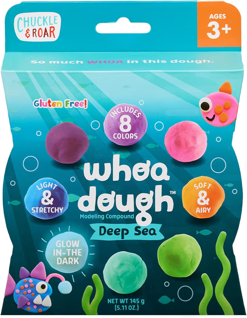 Chuckle & Roar Whoa Dough Air Dry Clay Deep Sea 8 Pack by Chuckle and Roar | Amazon (US)