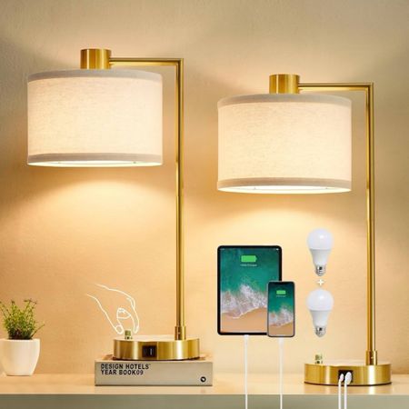 I’m looking for new lamps for our bedroom. These lamps come in a set of two for a great price! 

#LTKover40 #LTKfindsunder100 #LTKhome