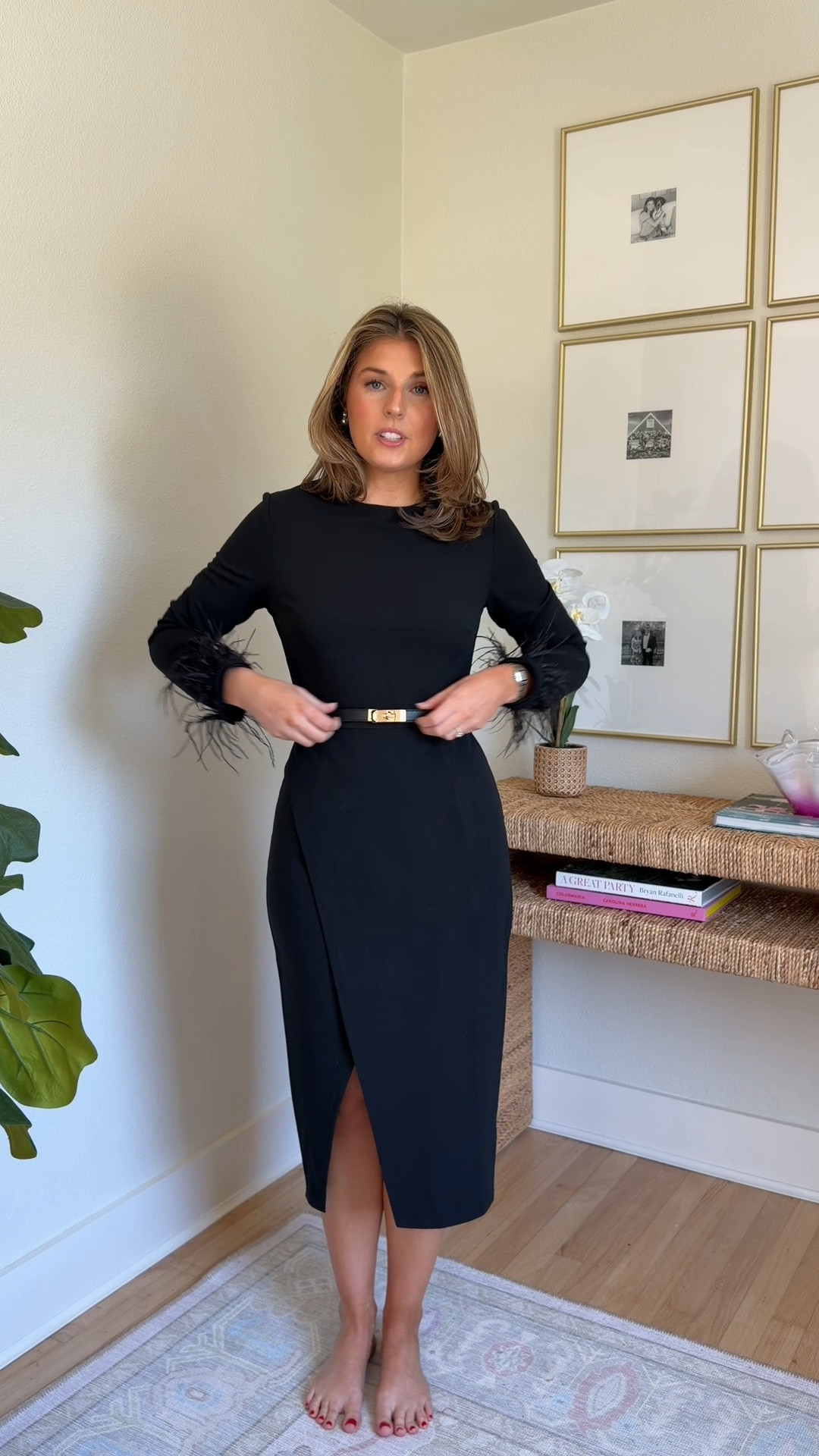 Classic & affordable holiday look from Amazon! Wearing a S in dress