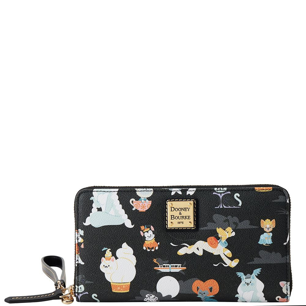 Disney Cats and Dogs Halloween Dooney & Bourke Wristlet Wallet | Disney Store