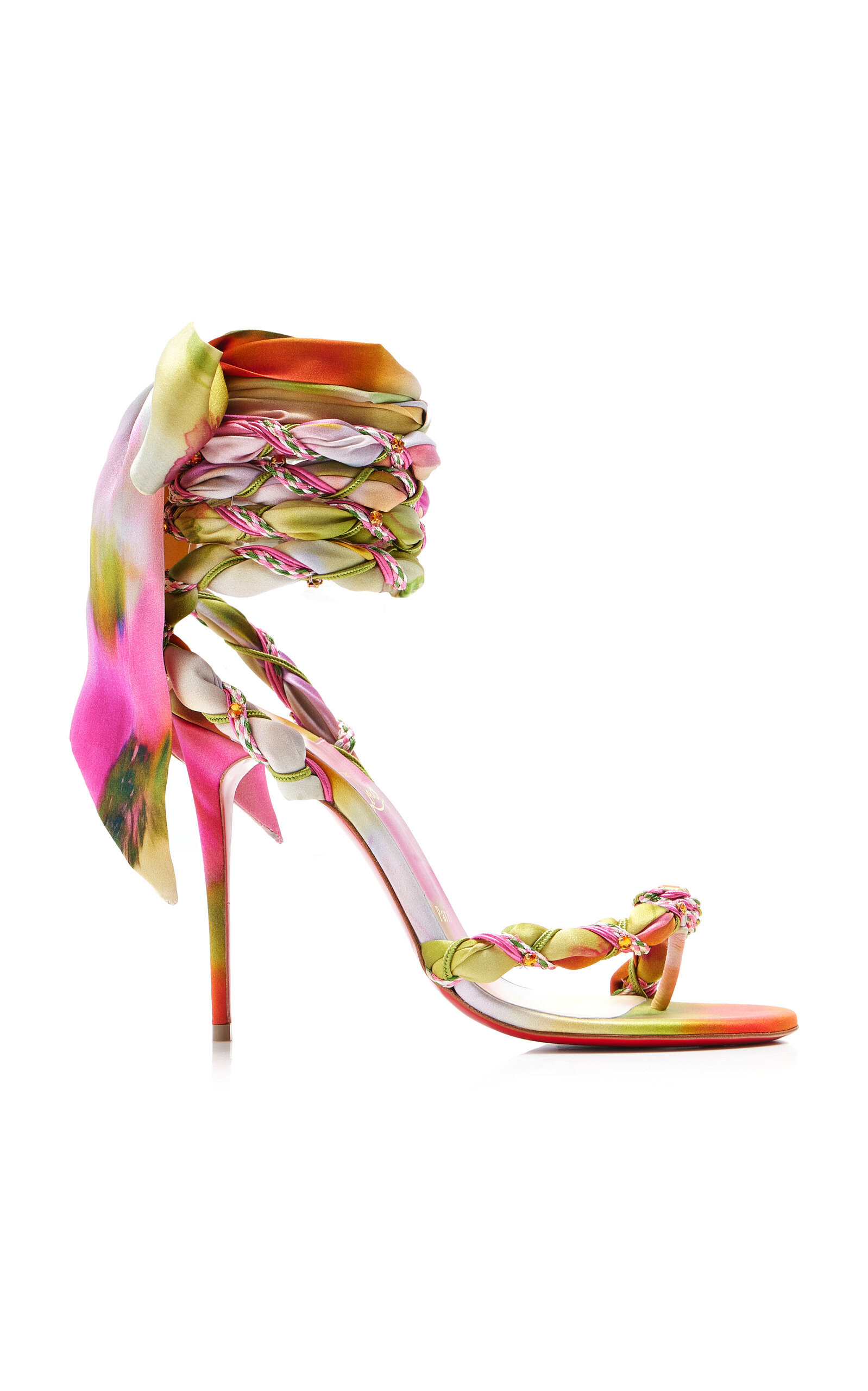 Exclusive La Isla Vaporetta 100mm Satin Sandals | Moda Operandi (Global)