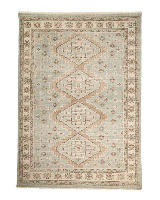 7x10 Wool Blend Hand Tufted Rug | TJ Maxx