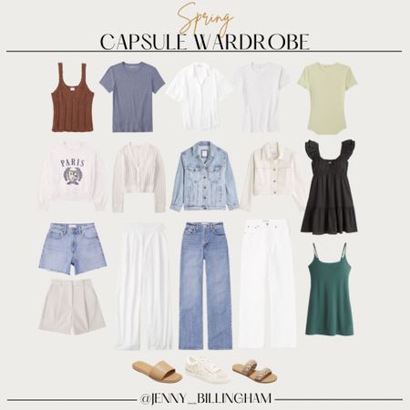 Spring capsule wardrobe / summer capsule wardrobe / capsule wardrobe staples

#LTKunder50 #LTKunder100 #LTKstyletip