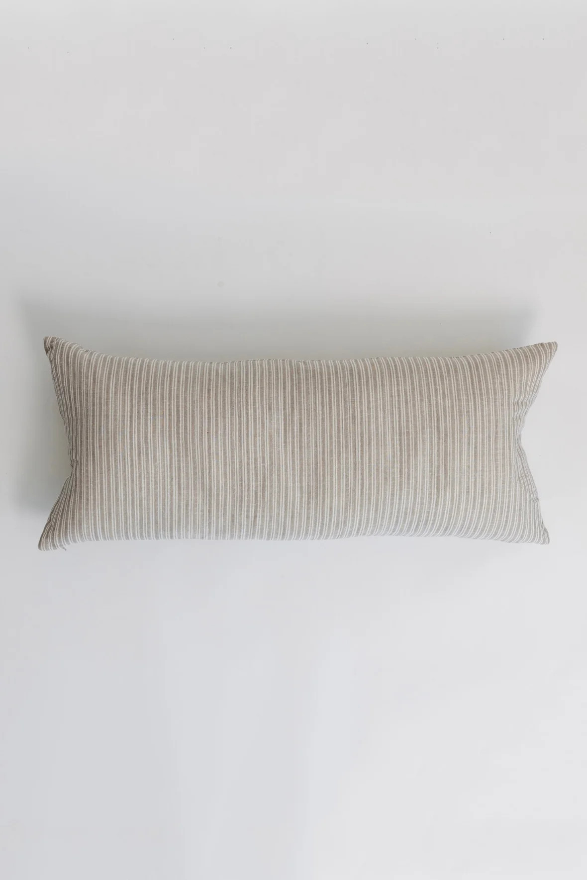 Carden Striped Lumbar Pillow - Natural | THELIFESTYLEDCO