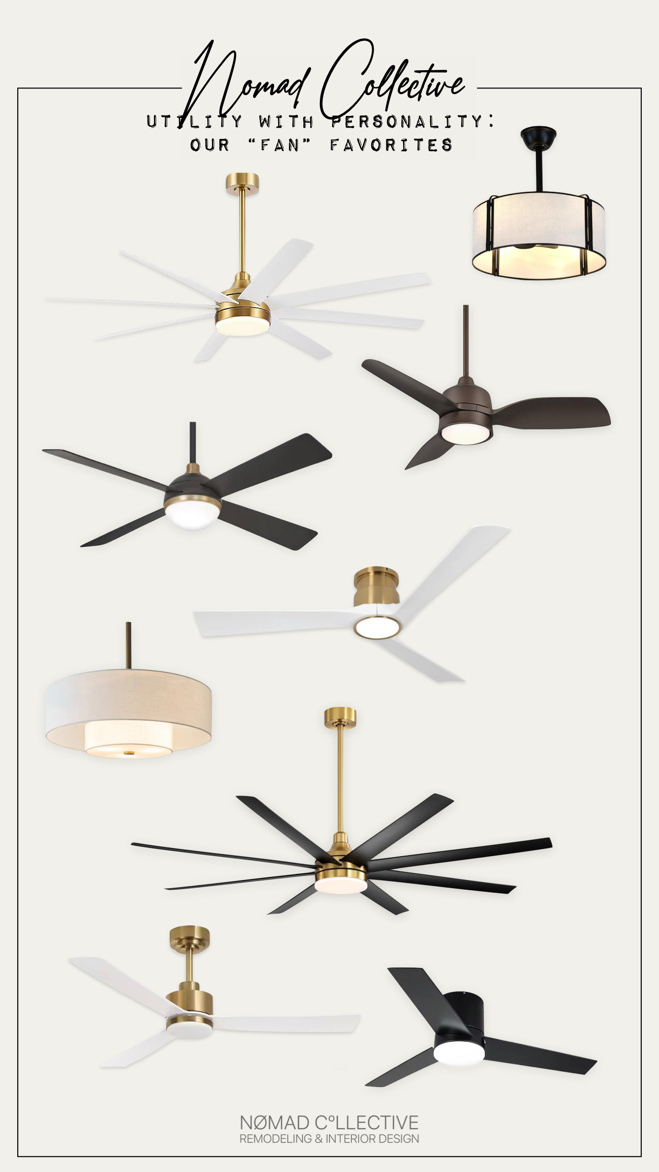 A roundup of ceiling fans that go beyond the basics. Each one adds a subtle layer of style overhead while still doing exactly what it needs to. A reminder that even the most practical elements can feel intentional and design-forward. 

 #LTKHome