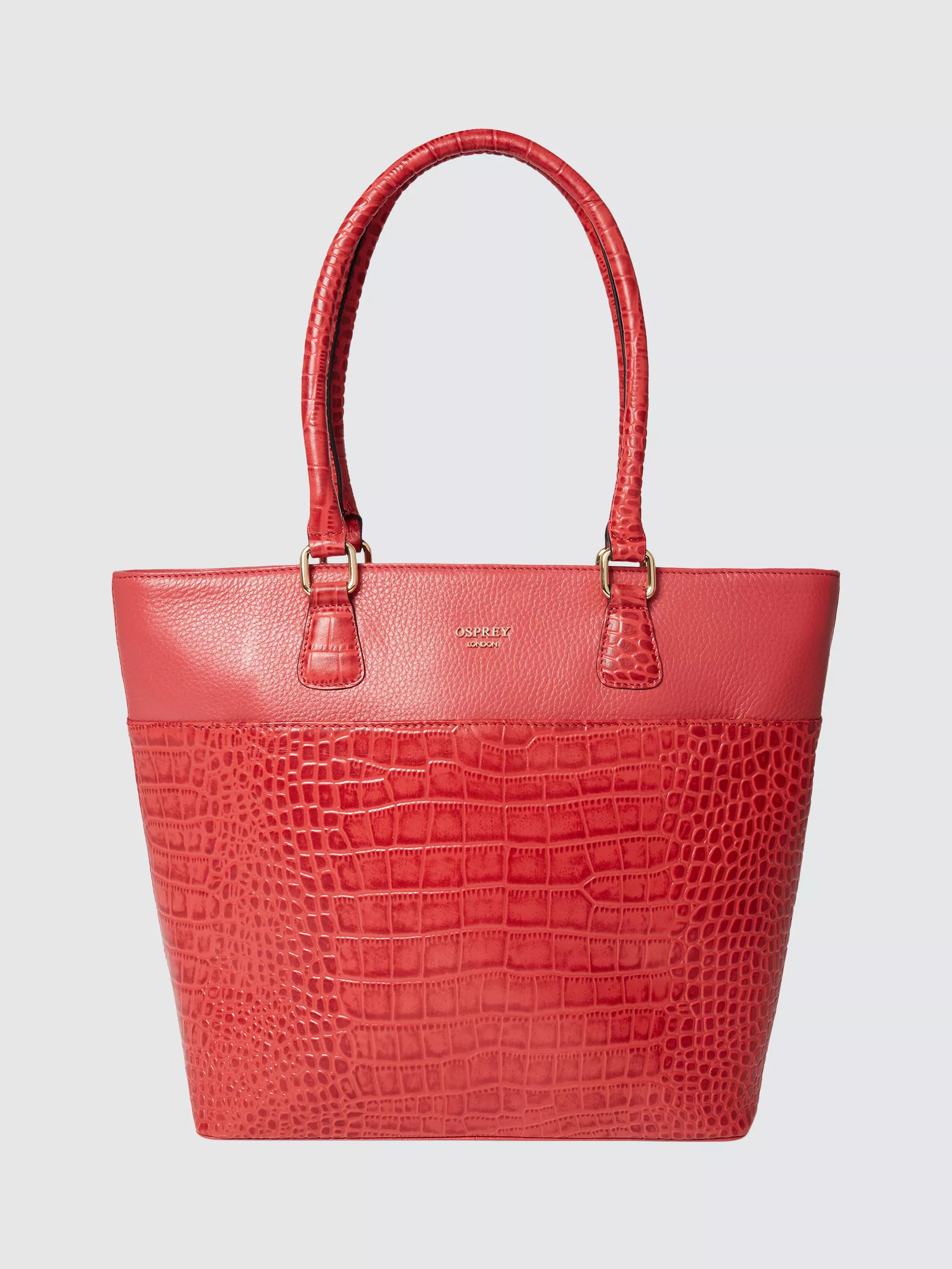 OSPREY LONDON Kellie Tote Bag, Rosewood | John Lewis (UK)