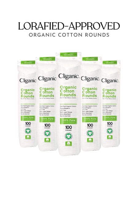 LORAfied Approved - Organic Cotton Rounds 
I use these to remove makeup 🤗

#LTKbeauty #LTKunder50 #LTKFind