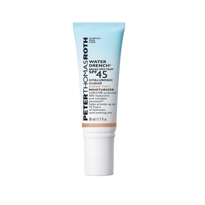 PETER THOMAS ROTH Water Drench Broad Spectrum Hyaluronic Cloud Sheer Tint Moisturizer - SPF 45 - 1.7 fl oz - Ulta Beauty | Target