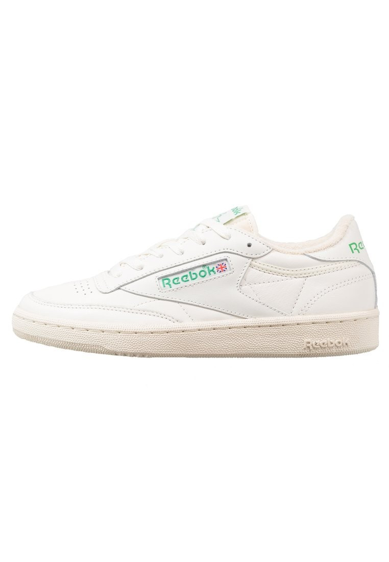 Reebok Classic CLUB C 85 VINTAGE Sneaker low chalk/green/white/red | Zalando DE