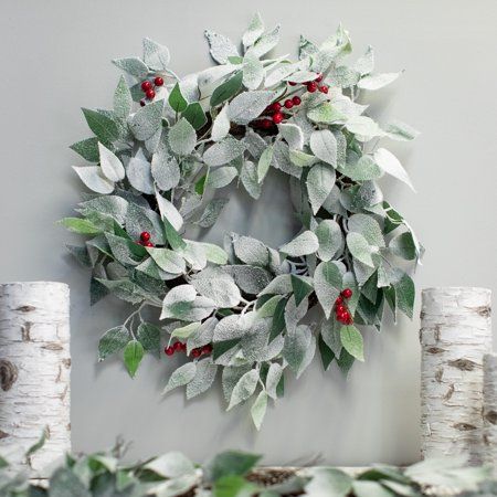 Belham Living Multicolor Sierra Berry 24" Christmas Wreath | Walmart (US)