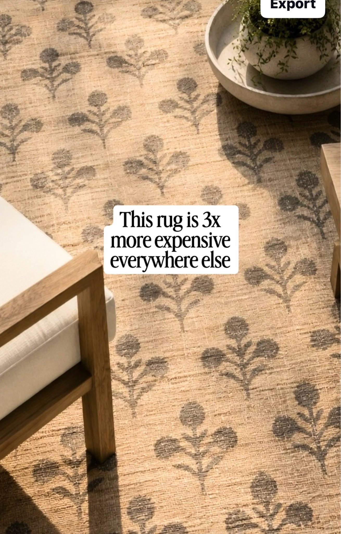 Found this rug for way less than other websites new arrival at TJ Maxx, indoor outdoor rug simply beautiful

#LTKHome #LTKSaleAlert