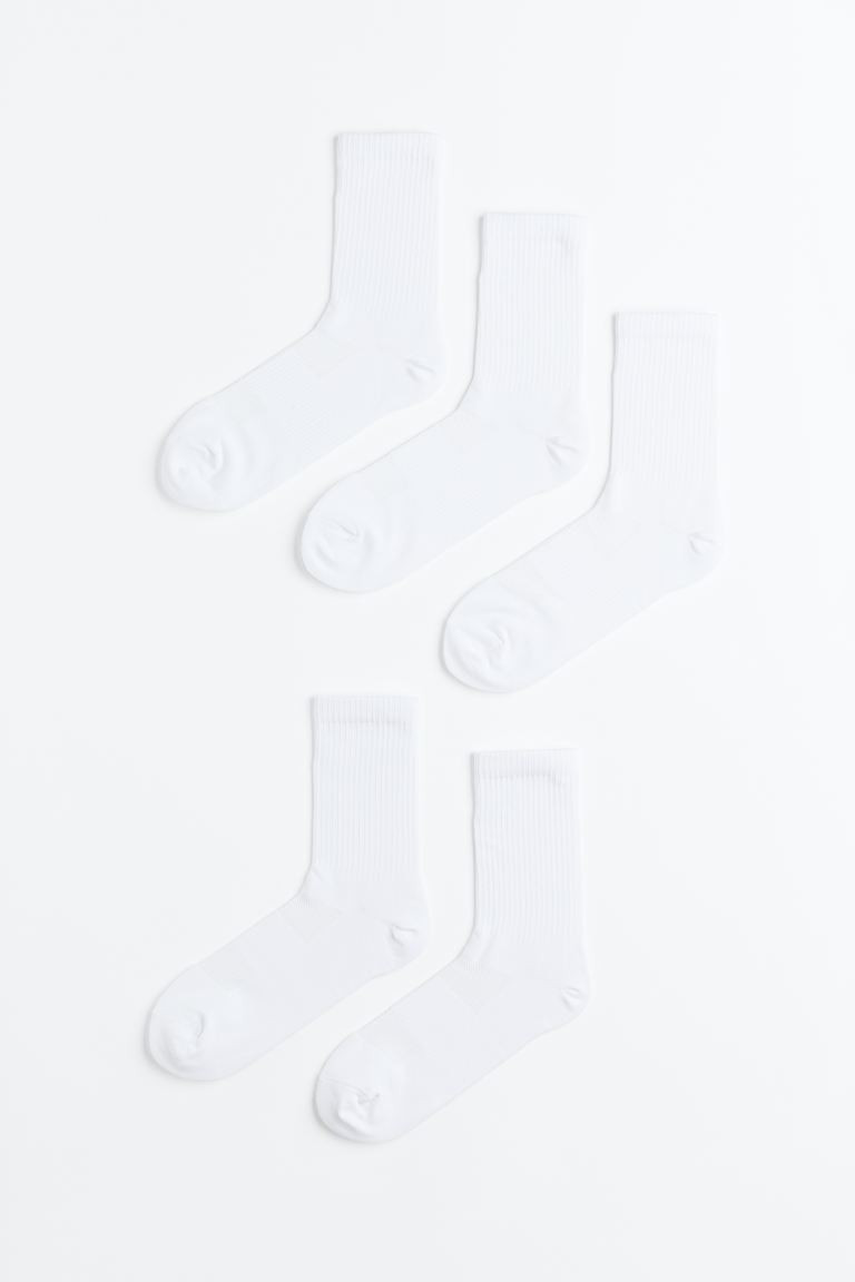 5-pack sports socks in DryMove™ | H&M (UK, MY, IN, SG, PH, TW, HK)