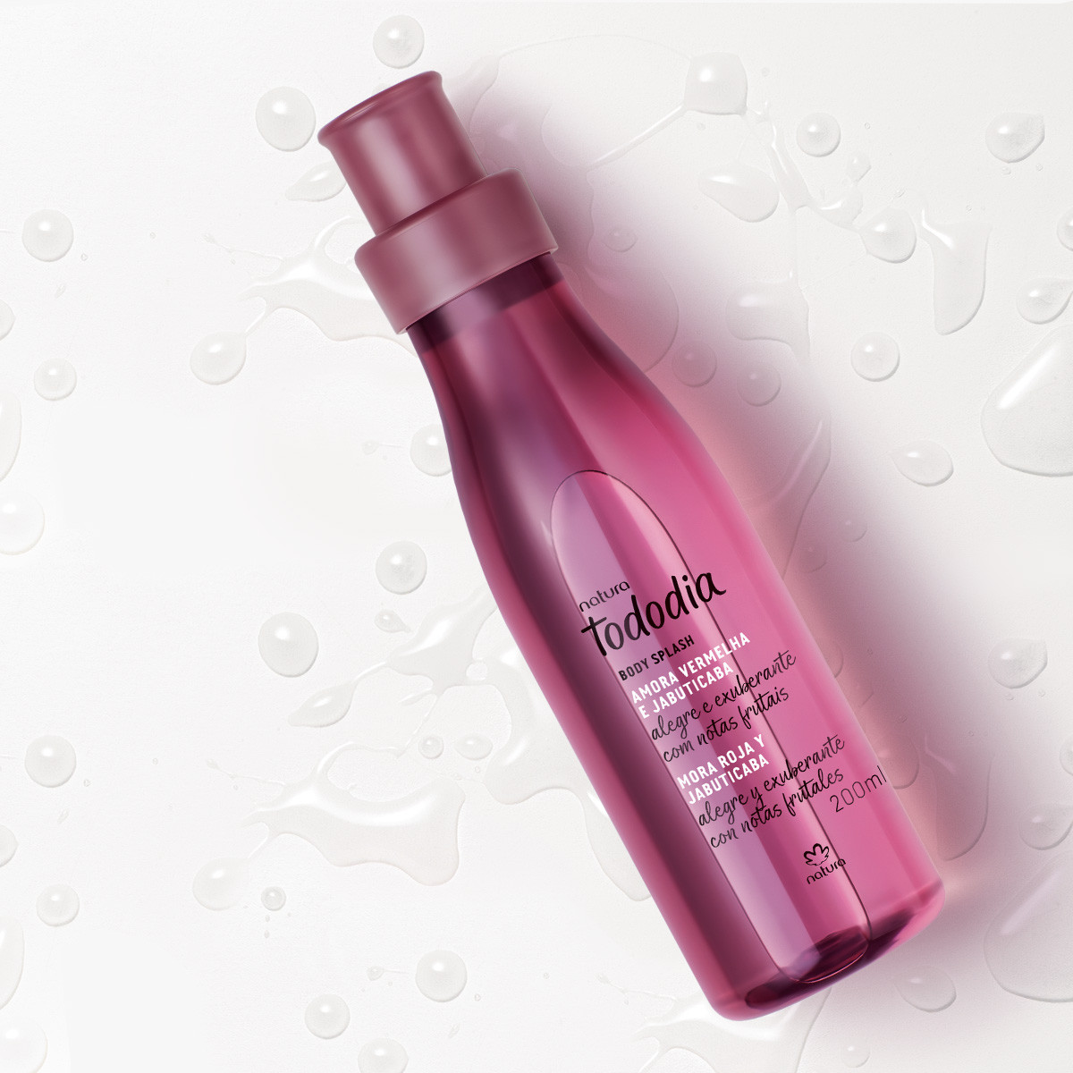 Tododia  Amora Vermelha e Jabuticaba Body Splash Desodorante Colônia Feminino | Natura BR