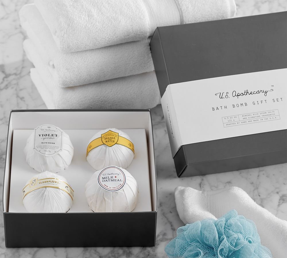 U.S. Apothecary, Bath Bomb Set | Pottery Barn (US)