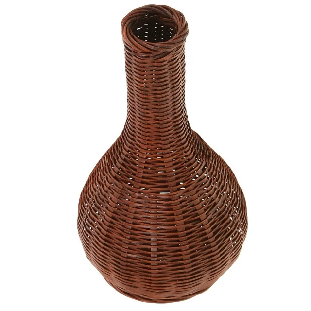 GOOHOCHY  Wicker Vases for Decor Round Bamboo Flower Arrangement Office | Walmart (US)